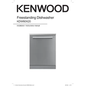 Kenwood KDW60X20 manual cover