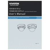 Vivotek FD9189-H V2 Camera manual cover