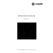 Caple C814C Hob manual cover