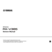 Yamaha RX-V385 Receiver