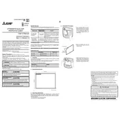 Mitsubishi JY997D39901E Sheet manual cover