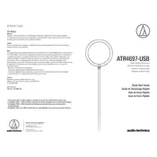 Audio-Technica ATR4697-USB Microphone manual cover