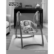 Fisher Price Mattel Brentwood Baby Collection N7311 Swing manual cover