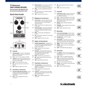 TC Electronic DRIP SPRING REVERB manual cover