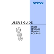 Brother BCL-D10 manual cover