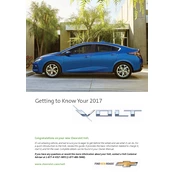 Chevrolet Volt 2017 manual cover