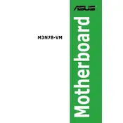 ASUS M3N78-VM Motherboard manual cover