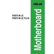 ASUS P8B75-M LE PLUS Motherboard manual cover