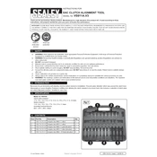 Sealey VS011A.V3 Alignment Tool manual cover