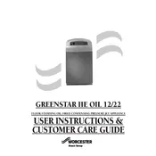 Worcester Greenstar He Oil 12/22 2001 Boiler manual cover