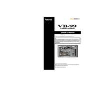 Roland VB-99 manual cover