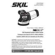 Skil SR660301 Sander manual cover