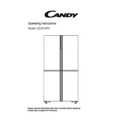 Candy CSC818FX manual cover