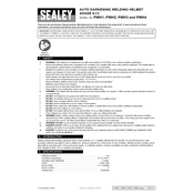 Sealey PWH1 Helmet manual cover