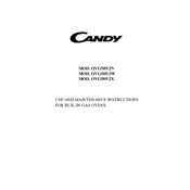 Candy OVG 505 2 N manual cover