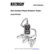 Flir Extech PRT200 Tester manual cover