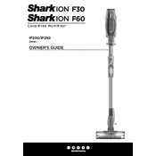 Shark IONFlex Duoclean IC205 Vacuum manual cover