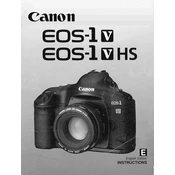 Canon EOS-1 V HS manual cover