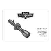 Bushnell XRS II Scope manual cover