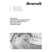 Brandt AD919X Hood manual cover