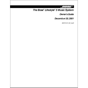 Bose Lifestyle 5 Series II manual cover