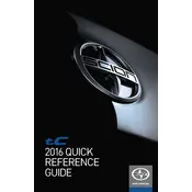 Scion tC 2016 Coupe manual cover