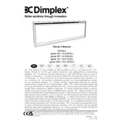 Dimplex Optiflame Ignite 50_ XLF50-EU Electric Fire manual cover