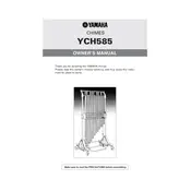 Yamaha YCH585 Percussion manual cover