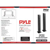 Pyle PHSPTW60 Soundbar manual cover