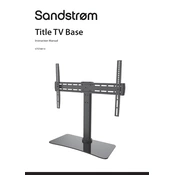 Sandstrom STSTAB19 manual cover