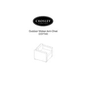 Crosley CO7140 Chair manual cover