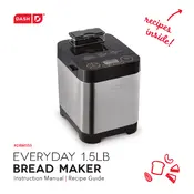 Dash DBM150 Everyday 1.5LB Bread Maker manual cover