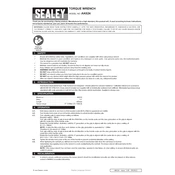 Sealey AK624 Wrench manual cover