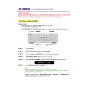 Yamaha R-N602 Firmware manual cover