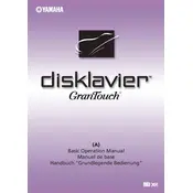 Yamaha Disklavier GranTouch Piano manual cover