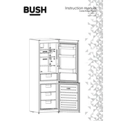 Bush RETROEFFB 9408830 Refrigerator manual cover