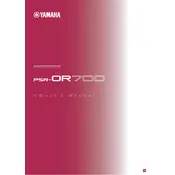 Yamaha PSR-OR700 Keyboard