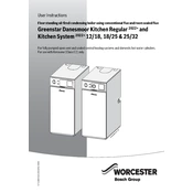 Worcester Kitchen Regular and Kitchen System 12/18 2022 Boiler manual cover