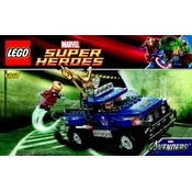 LEGO Avengers 6867-2 Construction Set manual cover