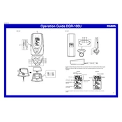 Casio DQR100U Clock manual cover