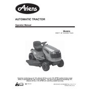 Ariens 936 Series 936077 Tractor manual cover