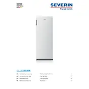 Severin VKS 8816 Refrigerator manual cover