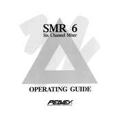 Peavey SMR 6 Mixer manual cover