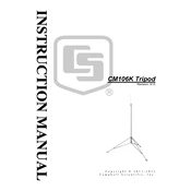 Campbell Scientific CM106K Tripod manual cover