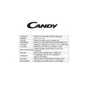 Candy CBG52SX manual cover