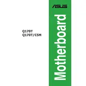 ASUS Q170T Motherboard manual cover