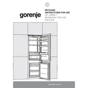 Gorenje NRKI5182A1UK Refrigerator