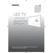 Samsung J620D Series TV manual cover