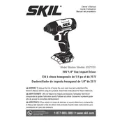 Skil ID572701 Driver manual cover