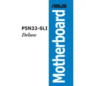 ASUS P5N32-SLI Deluxe Motherboard manual cover